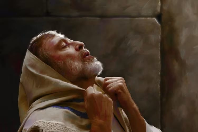 Portrait of Jude, also known as Thaddaeus, one of the twelve disciples of Jesus Christ, symbolizing his role as a faithful messenger of hope.