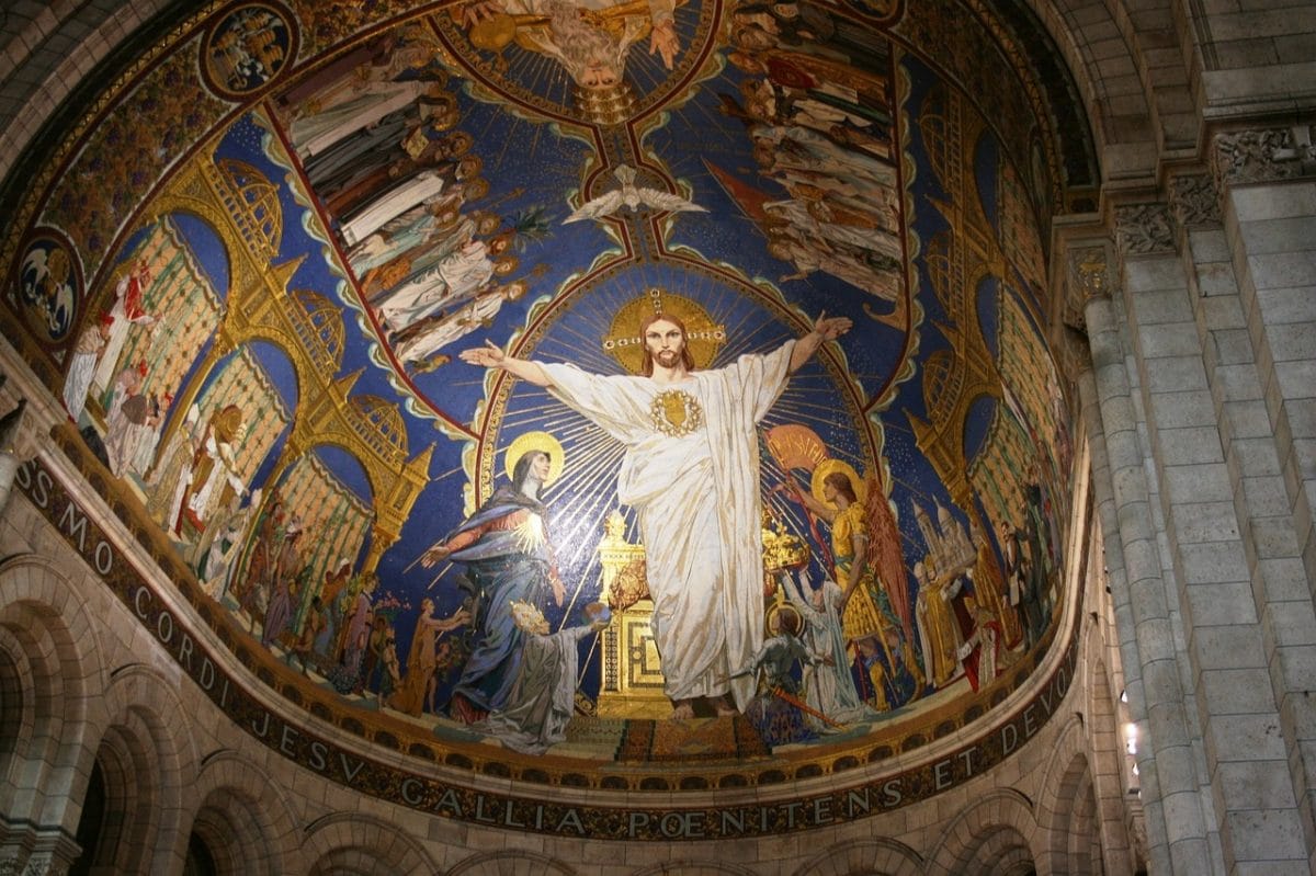 Portrait of Jesus Christ representing love, sacrifice, and the divine presence of the Son of God.